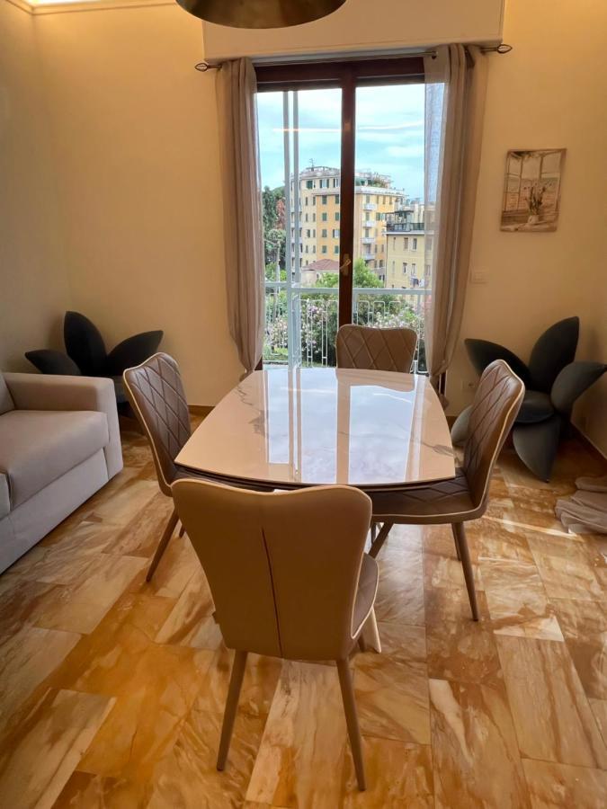 Welcome Riviera -Torre D'Avorio Appartamento 126 Mq Piu'Terrazzo25 Mq - Totalmente Rinnovato- 250 M Dal Centro - Parcheggio A Pagamento 15 Euro Al Giorno Da Prenotare In Anticipo Salvo Dispo -Parking At 15 Euro Per Day To Be Booked In Advance If Avai Rapallo Buitenkant foto