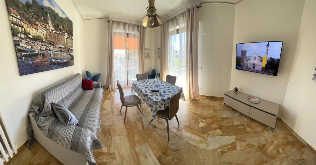 Welcome Riviera -Torre D'Avorio Appartamento 126 Mq Piu'Terrazzo25 Mq - Totalmente Rinnovato- 250 M Dal Centro - Parcheggio A Pagamento 15 Euro Al Giorno Da Prenotare In Anticipo Salvo Dispo -Parking At 15 Euro Per Day To Be Booked In Advance If Avai Rapallo Buitenkant foto