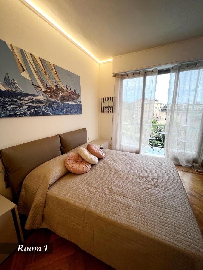 Welcome Riviera -Torre D'Avorio Appartamento 126 Mq Piu'Terrazzo25 Mq - Totalmente Rinnovato- 250 M Dal Centro - Parcheggio A Pagamento 15 Euro Al Giorno Da Prenotare In Anticipo Salvo Dispo -Parking At 15 Euro Per Day To Be Booked In Advance If Avai Rapallo Buitenkant foto